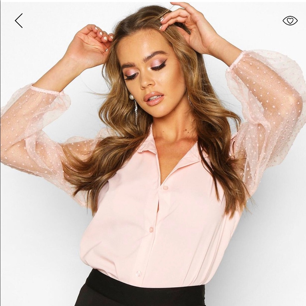Pink blouse